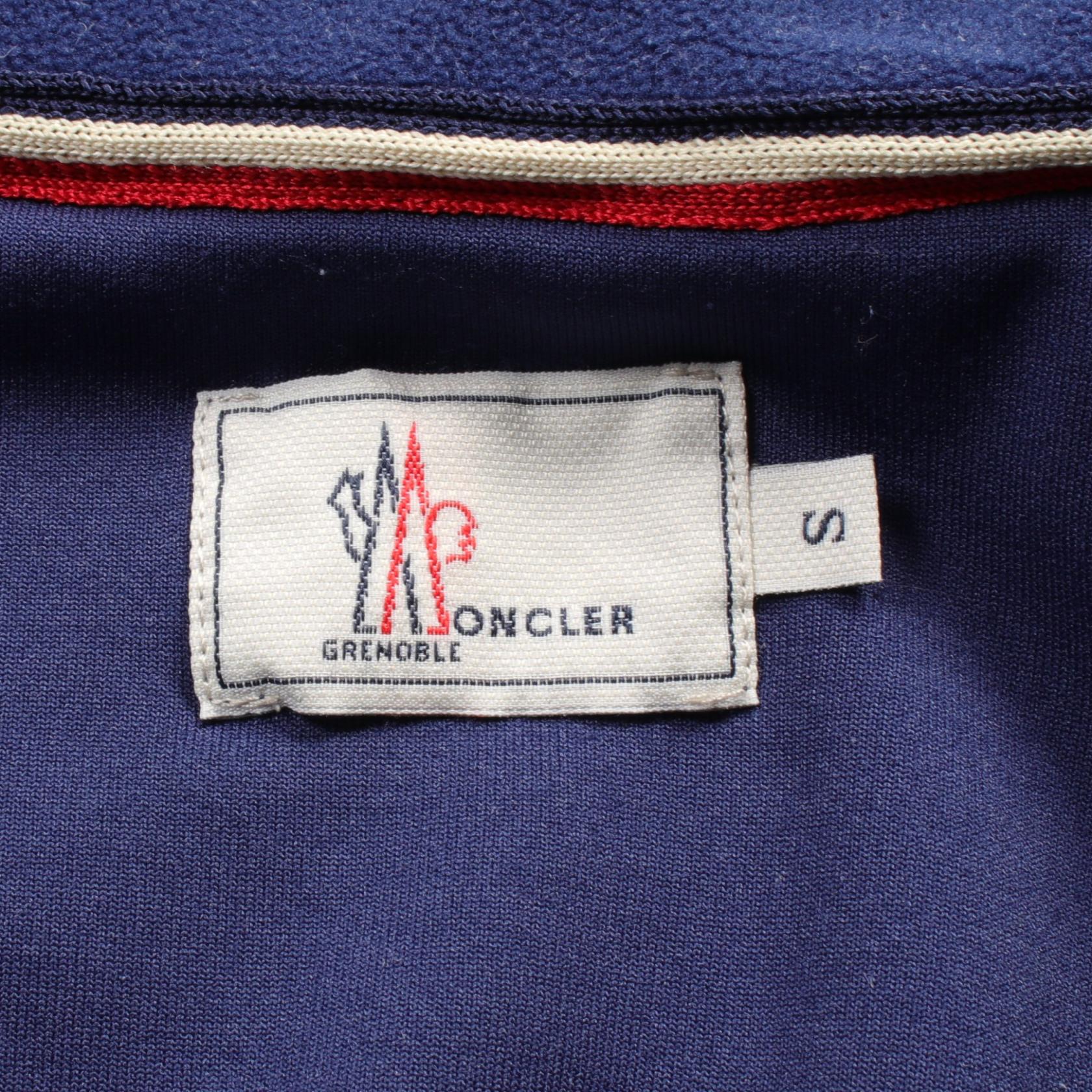 Moncler Grenoble Polyester Jacket Blue/Navy