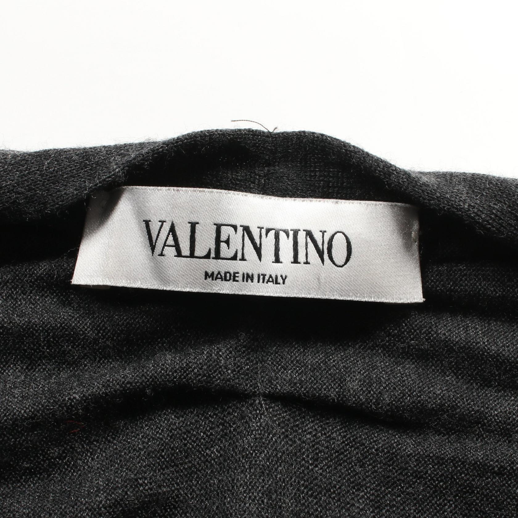 Valentino Wool Silk Cashmere Cardigan