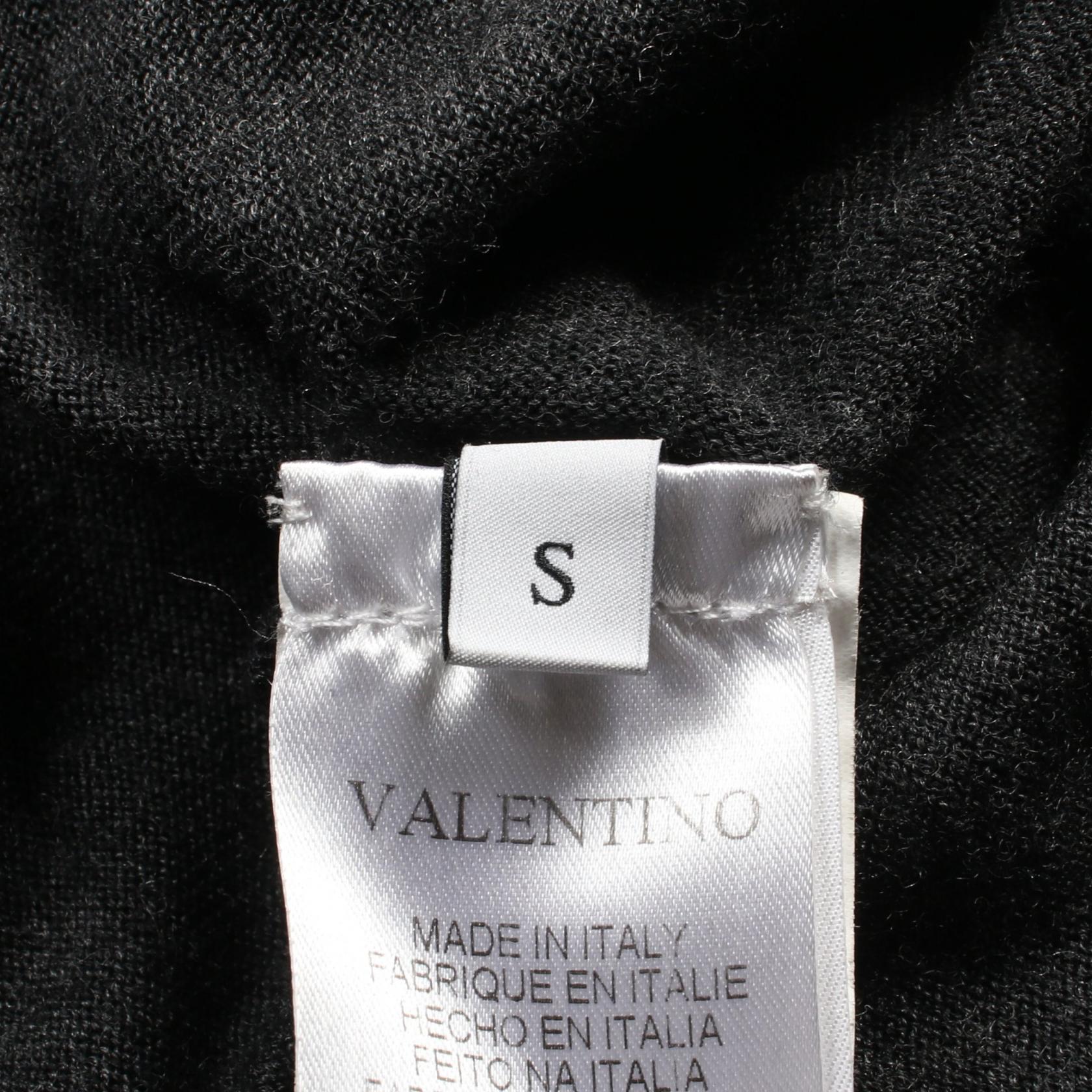 Valentino Wool Silk Cashmere Cardigan