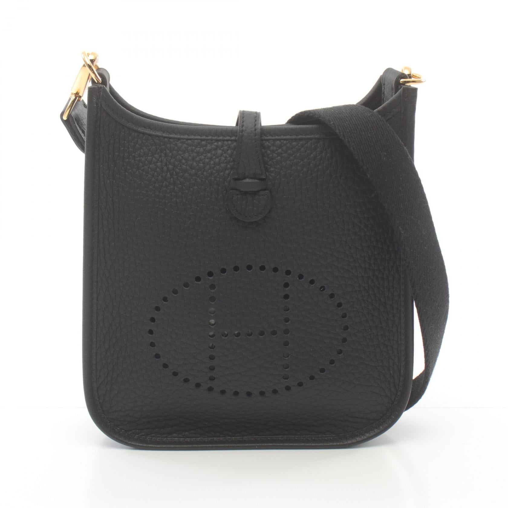 Hermes Evelyne TPM Amazon Shoulder Bag Black