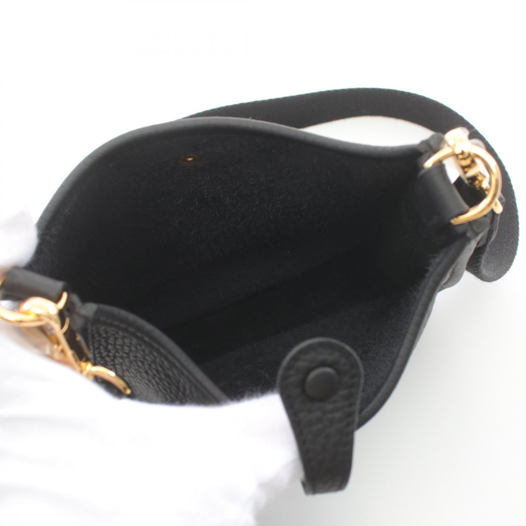 Hermes Evelyne TPM Amazon Shoulder Bag Black