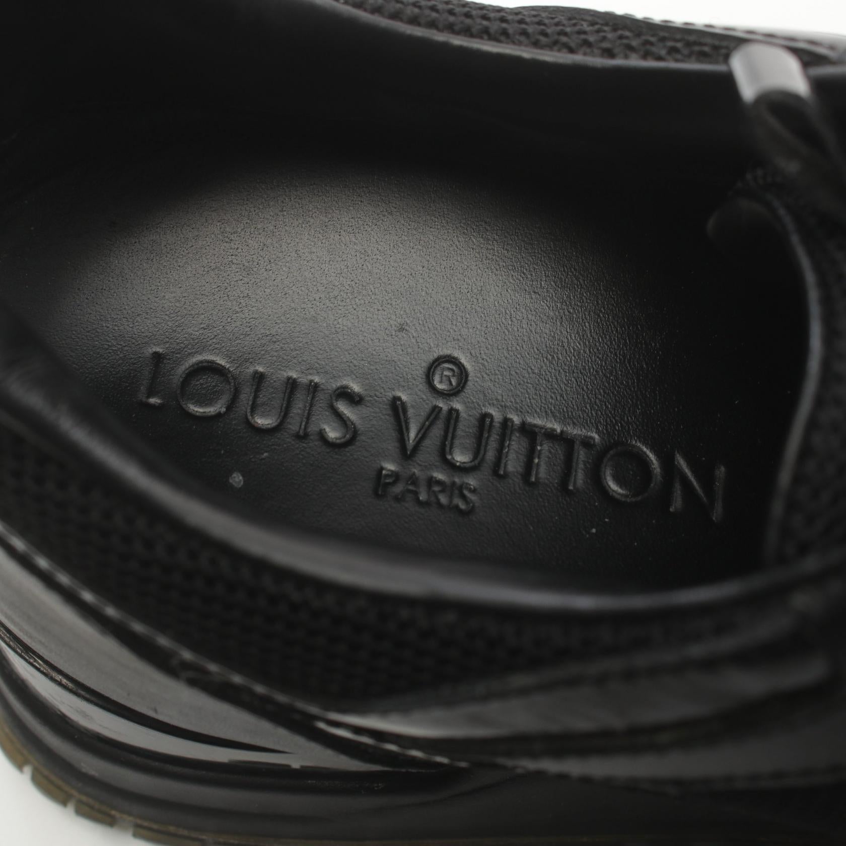 Louis Vuitton Run Away Sneakers Leather Fabric