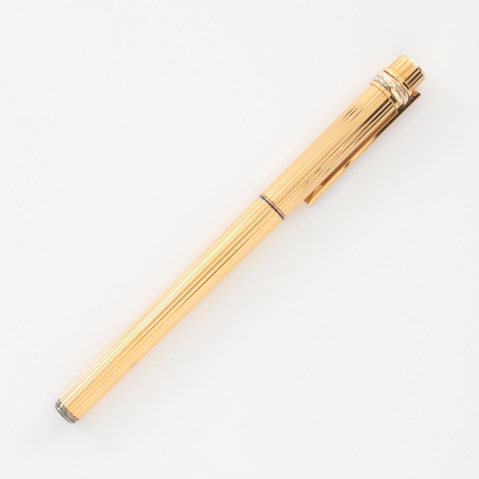 Cartier Trinity Pen Ballpoint Gold