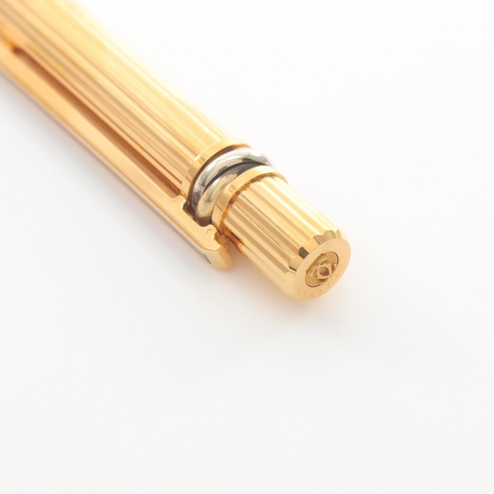 Cartier Trinity Ballpoint Pen Gold