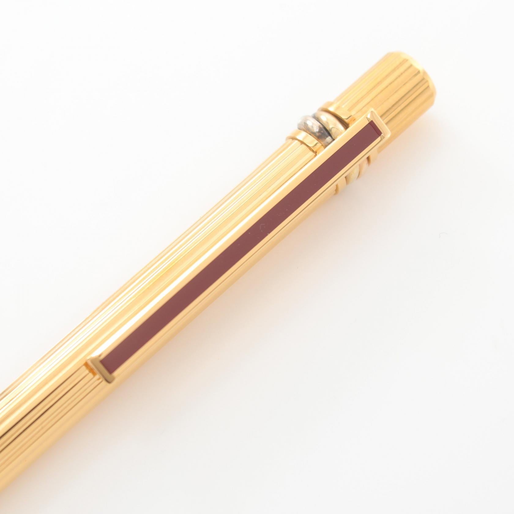 Cartier Trinity Ballpoint Pen Gold