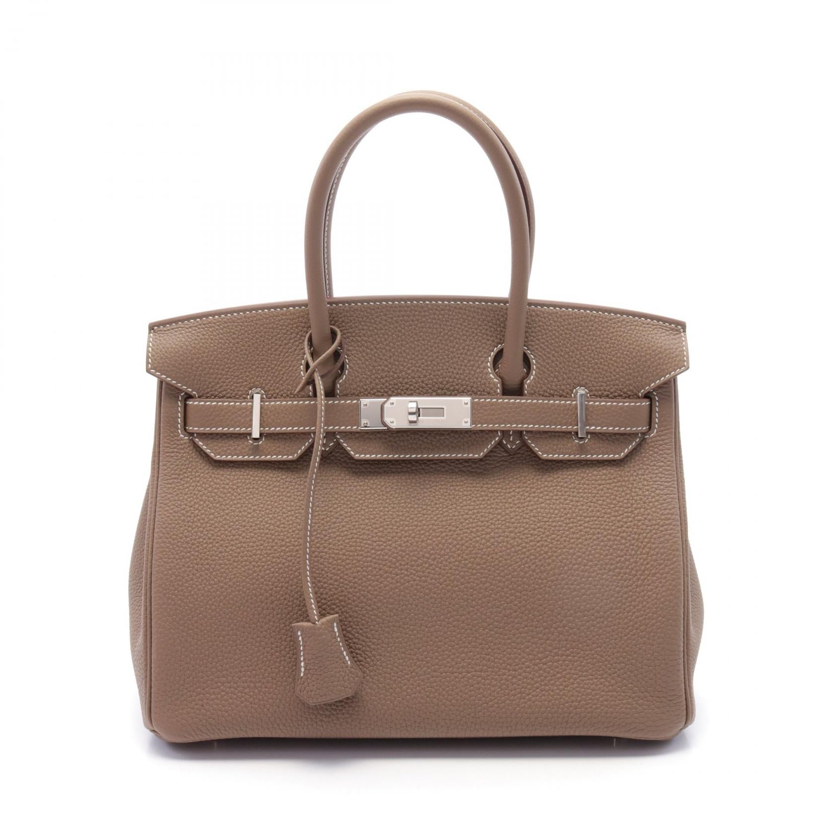 Hermes Birkin 30 Togo Handbag Brown