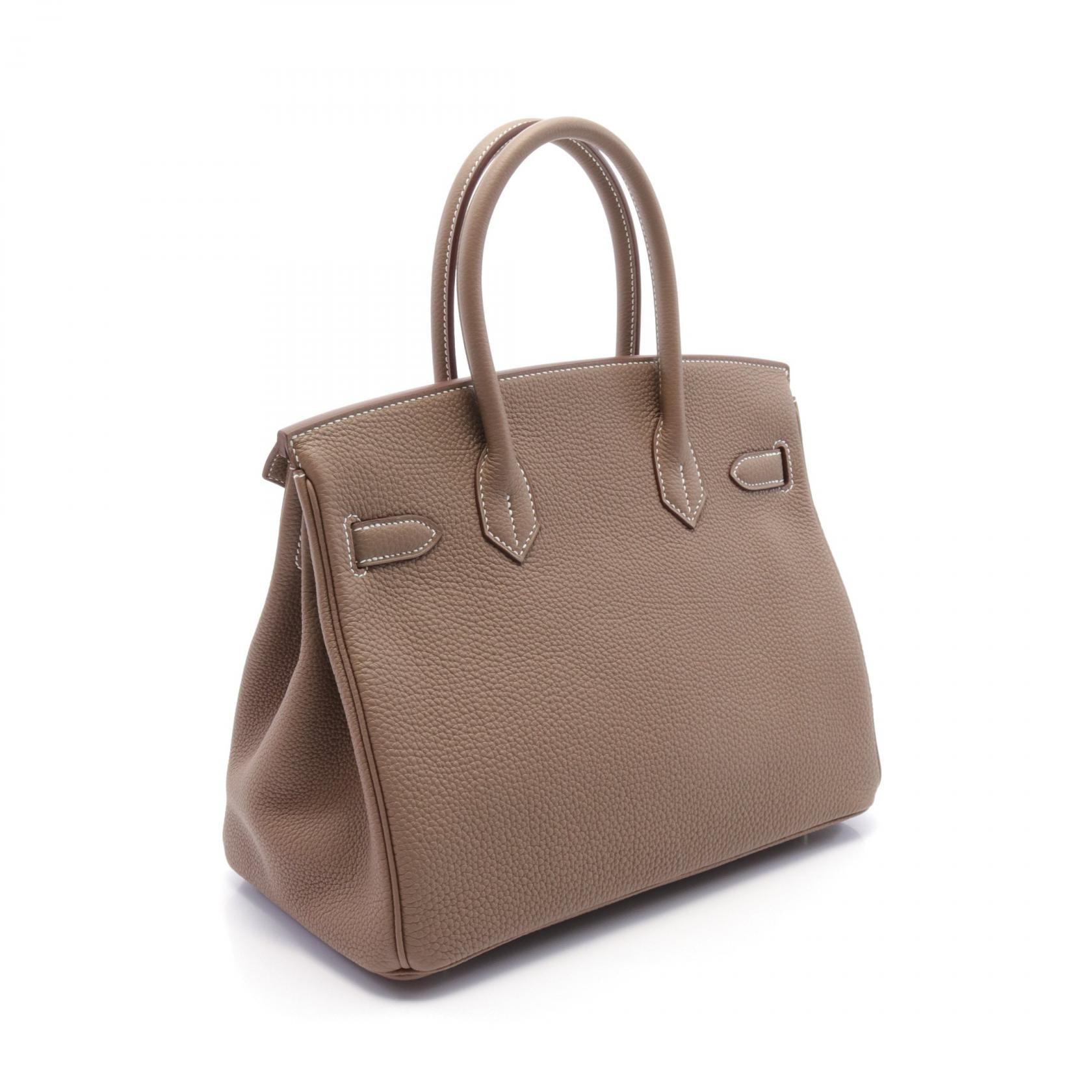 Hermes Birkin 30 Togo Handbag Brown