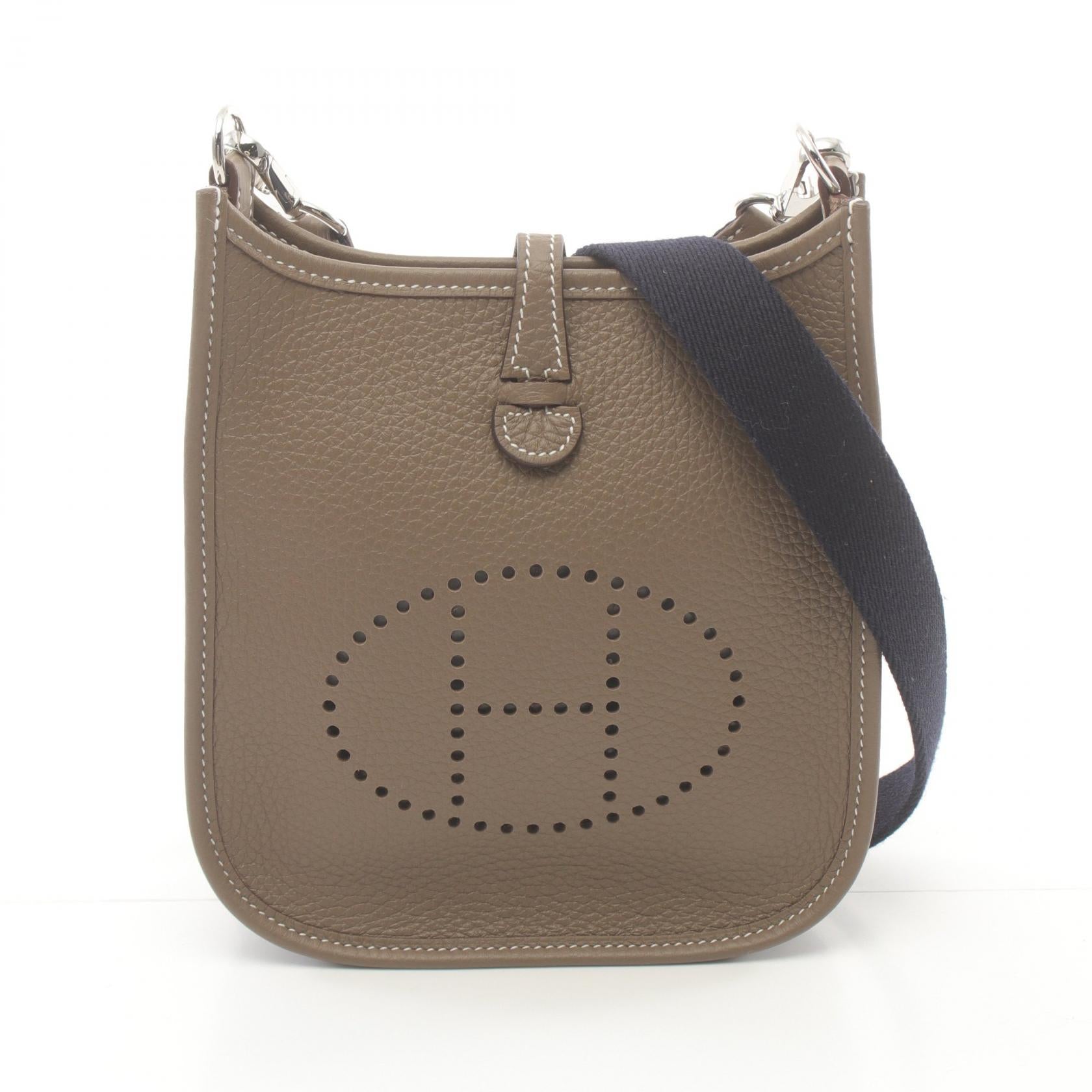 Hermes Evelyne TPM Shoulder Bag Brown