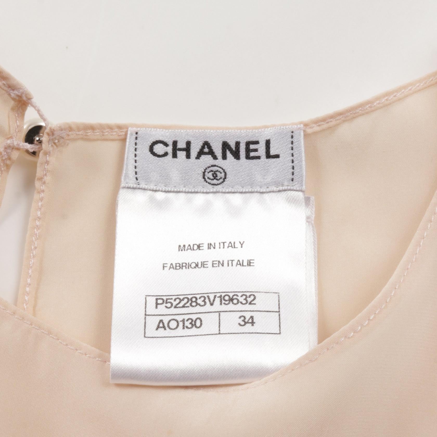 Chanel Silk Blouse P52283V19632