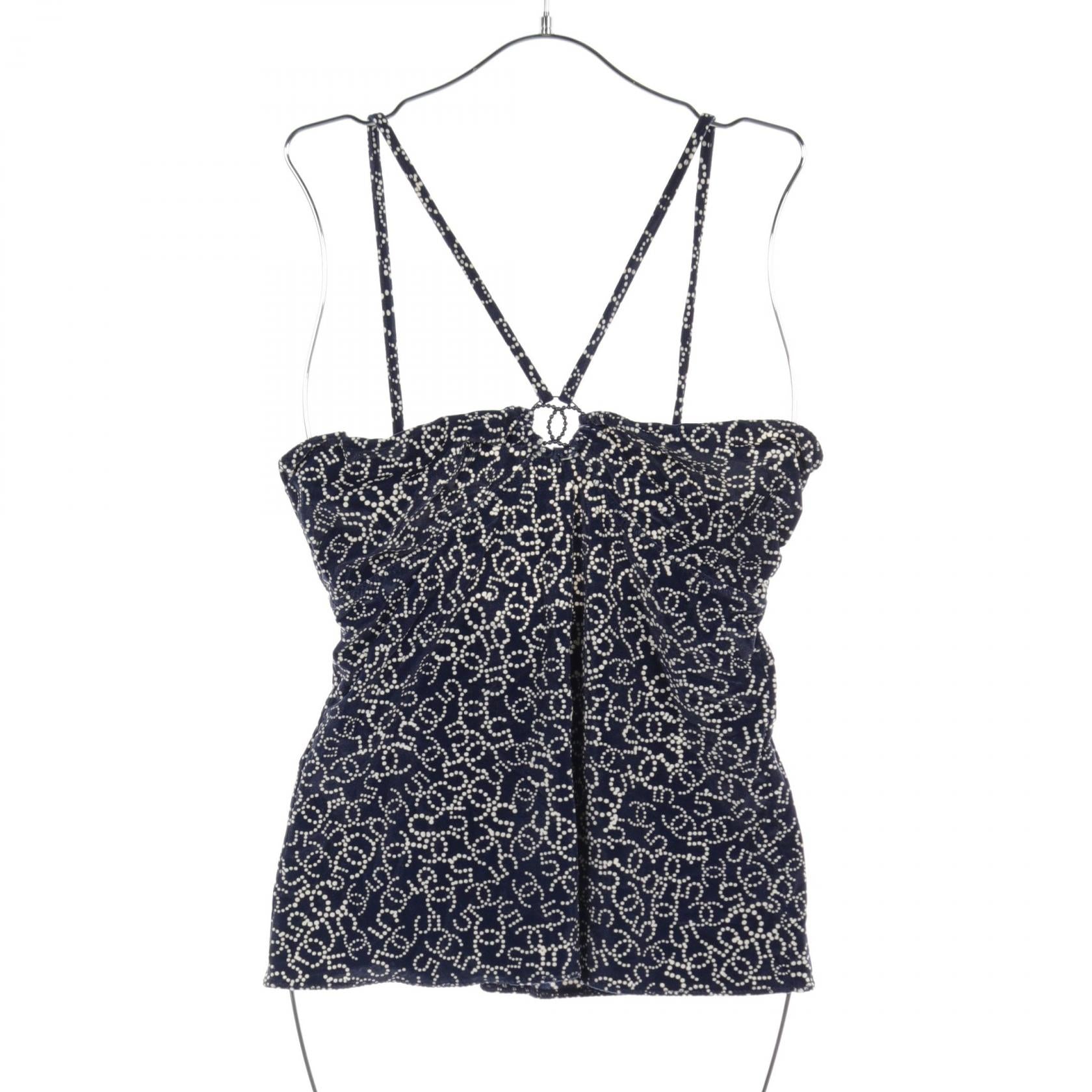 Chanel Coco Mark Camisole Navy/White