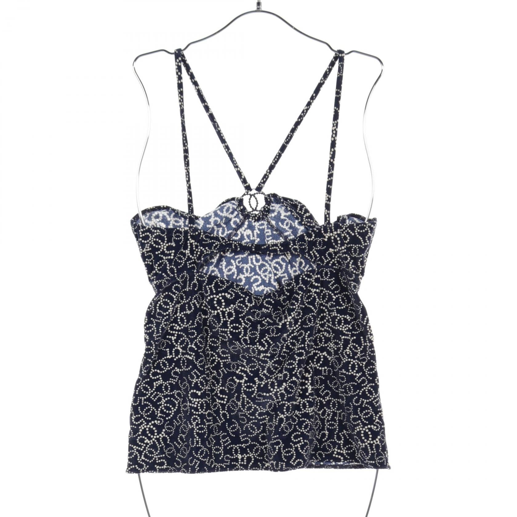 Chanel Coco Mark Camisole Navy/White