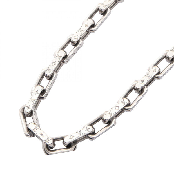 Louis Vuitton Collier Chain Monogram Stainless Steel Necklace