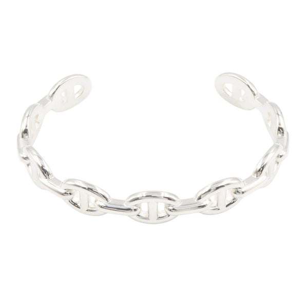 Hermes Chaine dAncre Enchaine Silver Bracelet