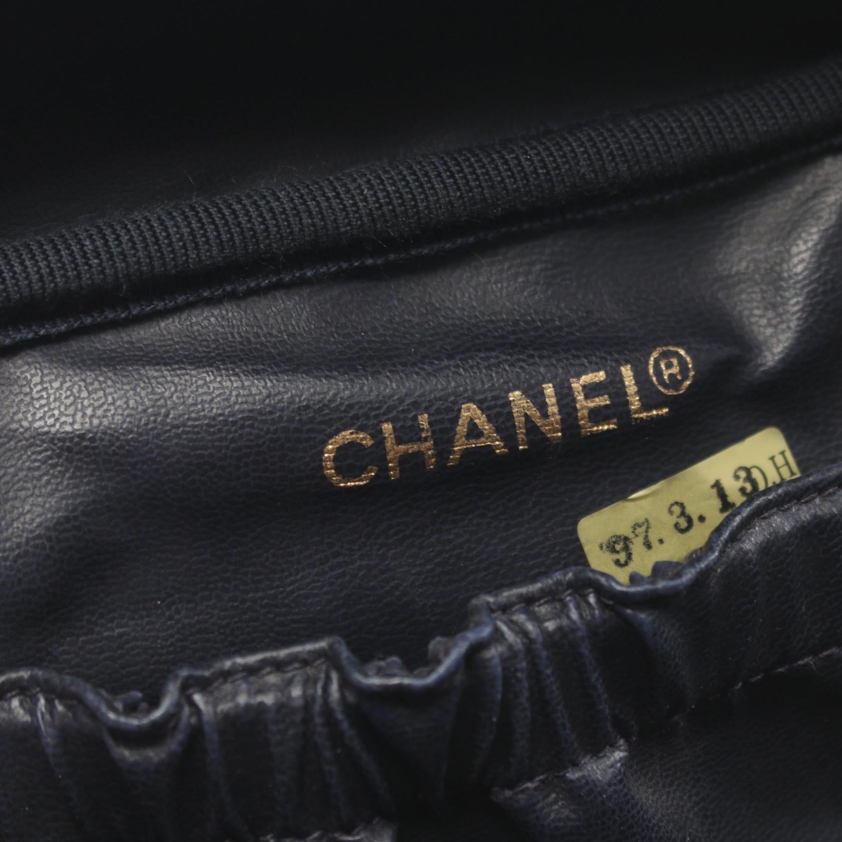 Chanel Denim Coco Mark Handbag