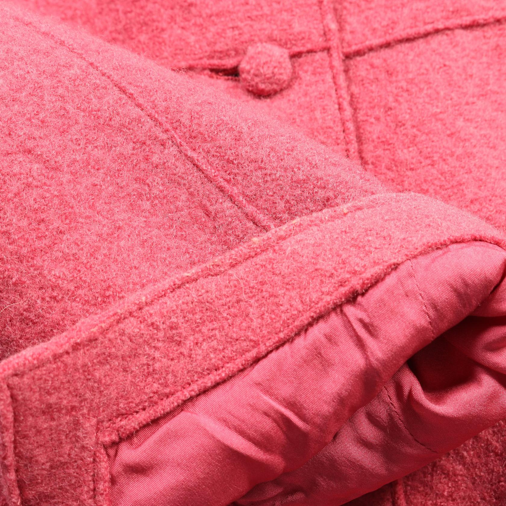 Chanel Wool Outerwear Pink P14212V08014