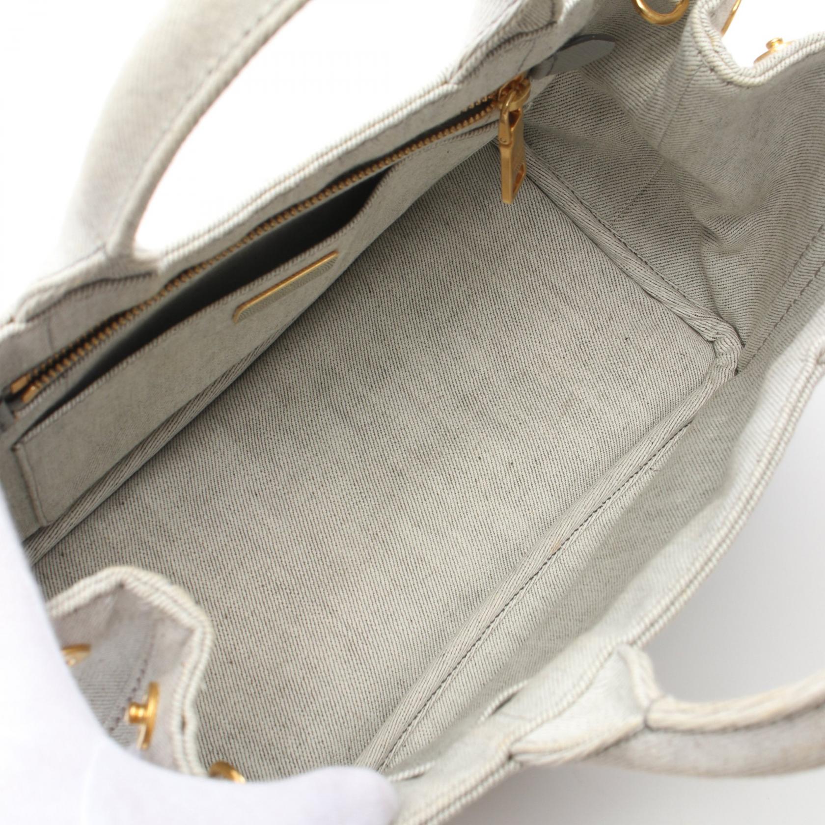 Prada CANAPA Canvas Tote Bag 1BG439