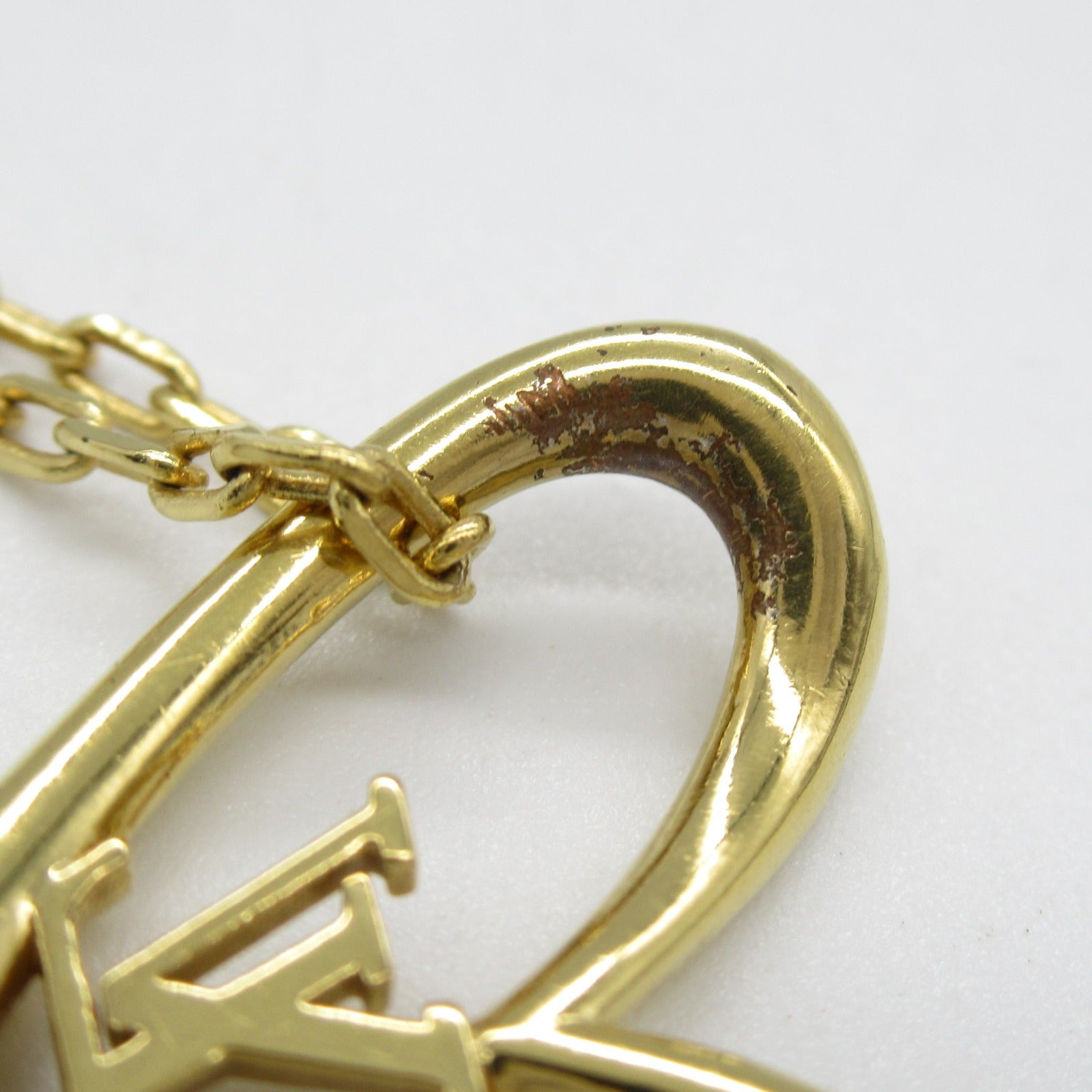 Louis Vuitton Gold Heart Necklace M00465