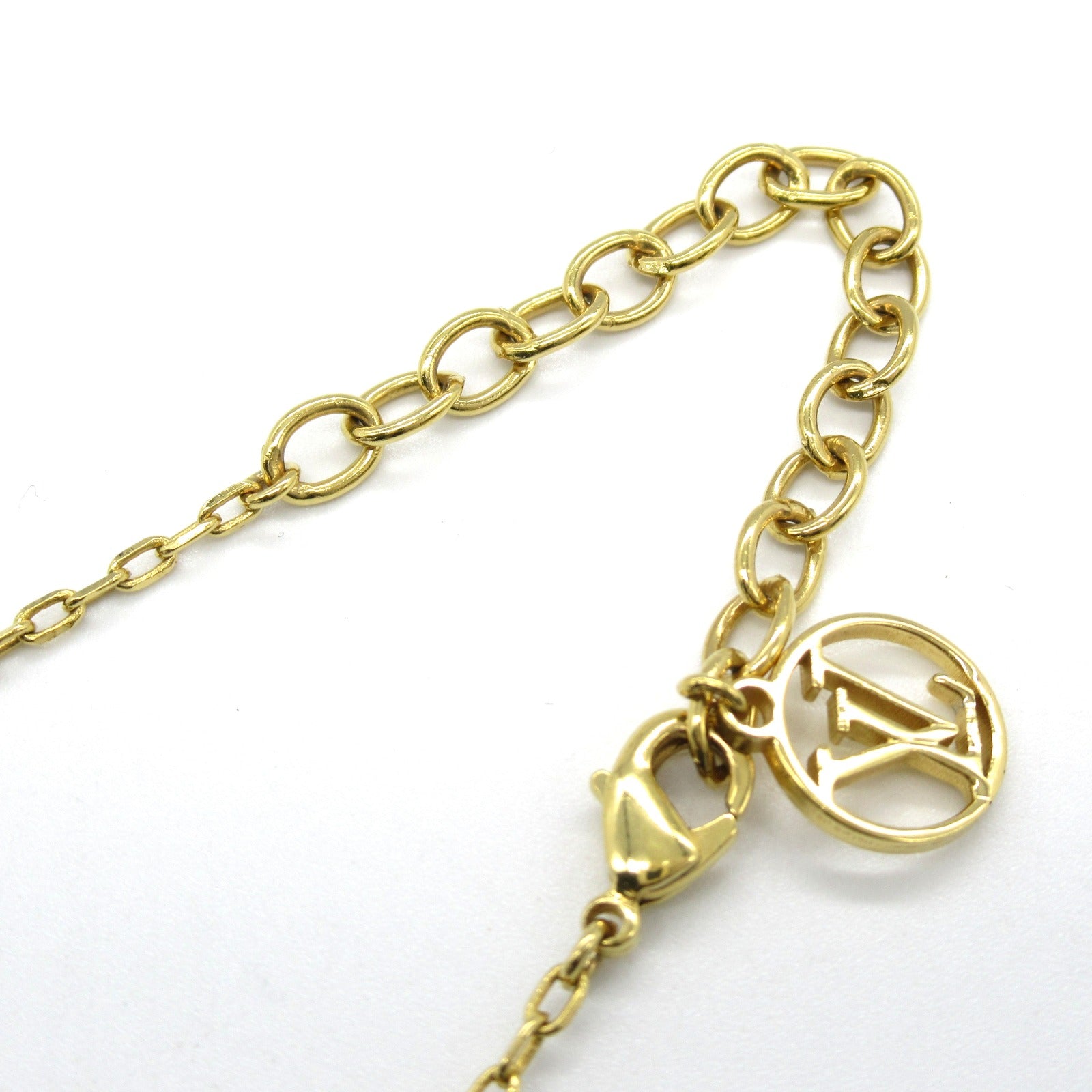 Louis Vuitton Gold Heart Necklace M00465