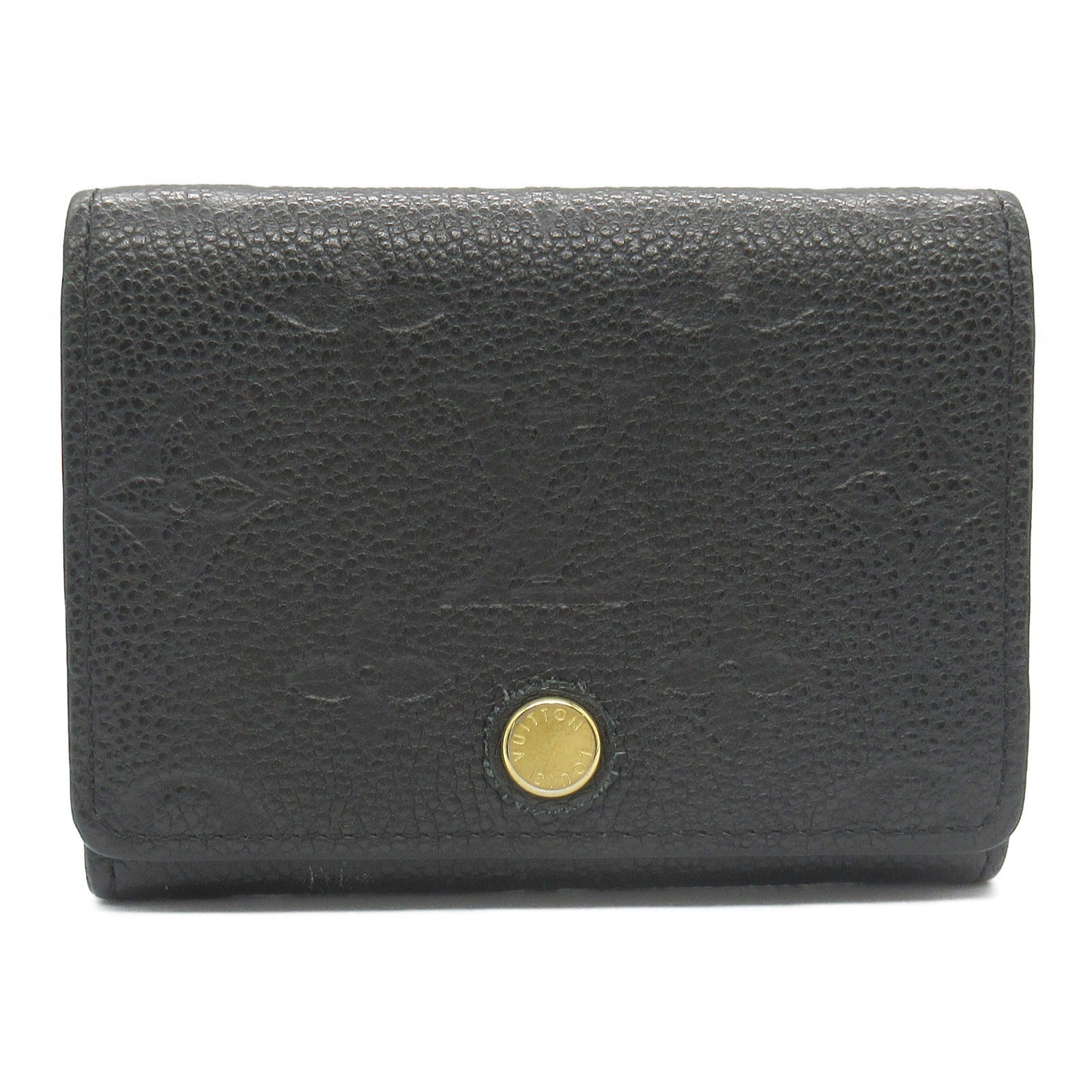 Louis Vuitton Card Case Monogram Black M58456