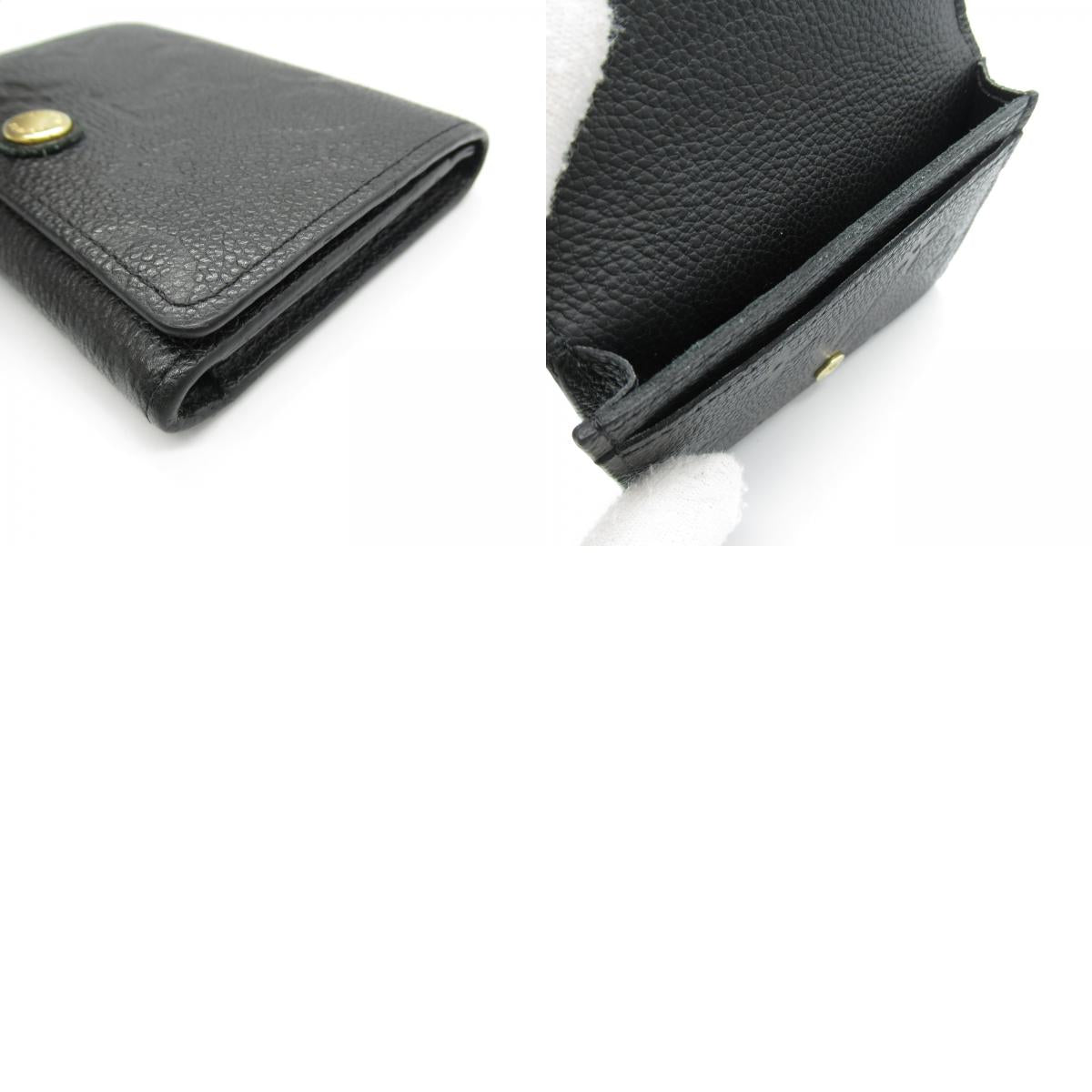 Louis Vuitton Card Case Monogram Black M58456