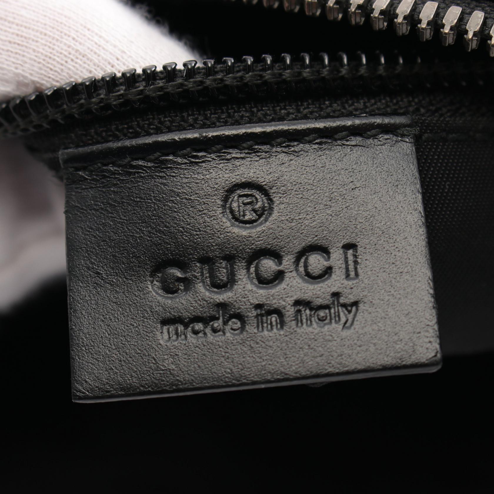 Gucci GG Supreme Shoulder Bag PVC Leather