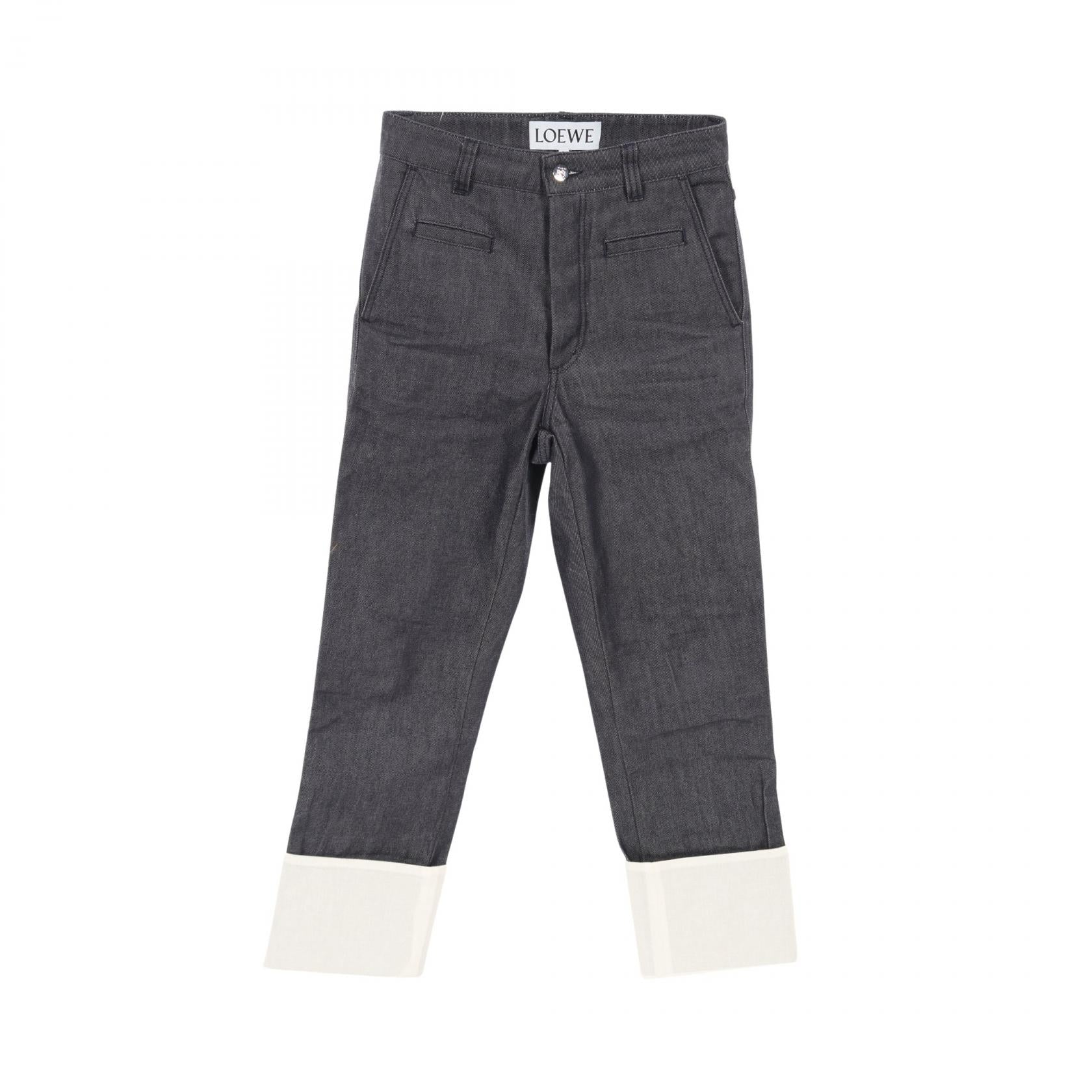 Loewe Cotton Fisherman Denim Pants