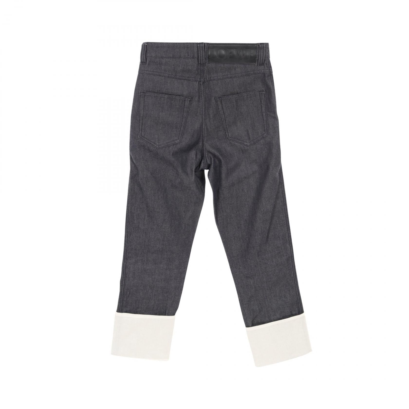 Loewe Cotton Fisherman Denim Pants