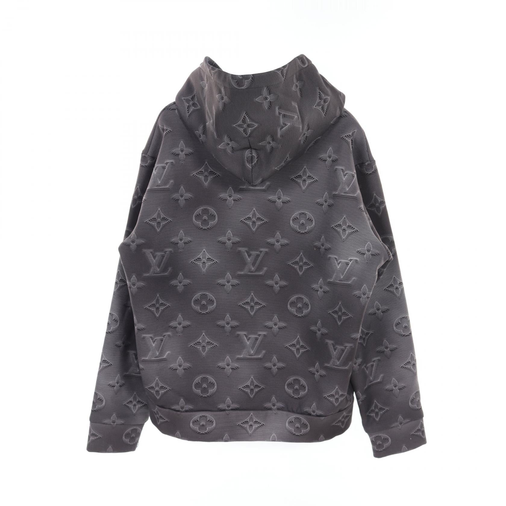 Louis Vuitton Cotton Hoodie Black/Beige