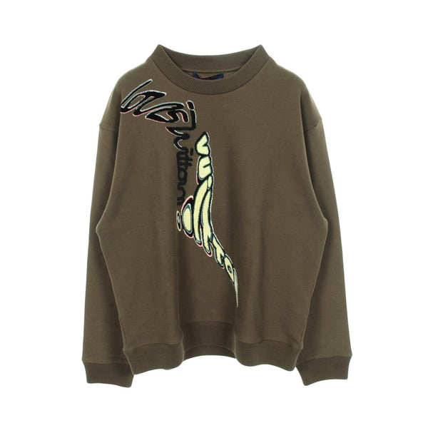 Louis Vuitton Graphic Logo Cotton Sweatshirt