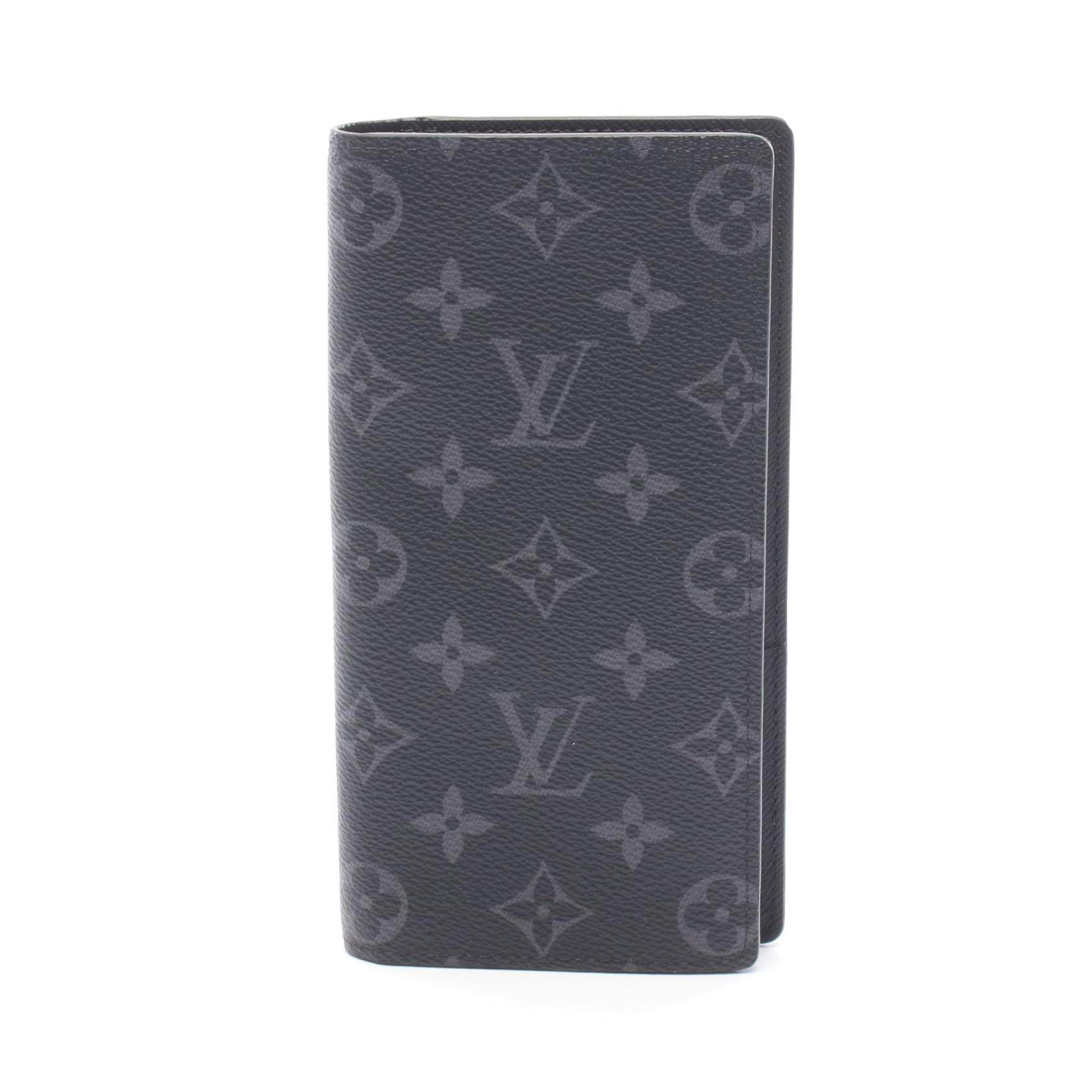 Louis Vuitton Portefeuille Brazza Monogram Eclipse Wallet