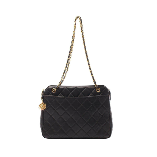 CHANEL Matelasse Lambskin Shoulder Bag