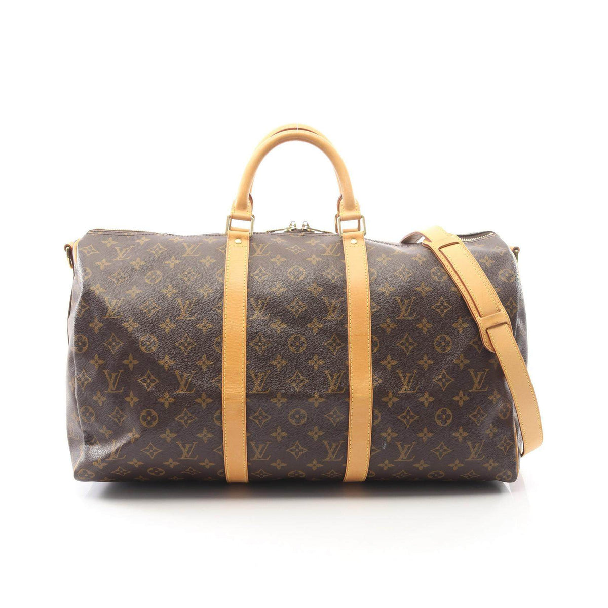 Louis Vuitton Keepall Bandouliere Monogram Boston Bag