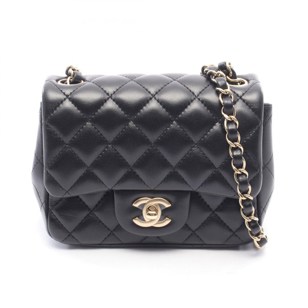 CHANEL Mini Matelasse Lambskin Shoulder Bag