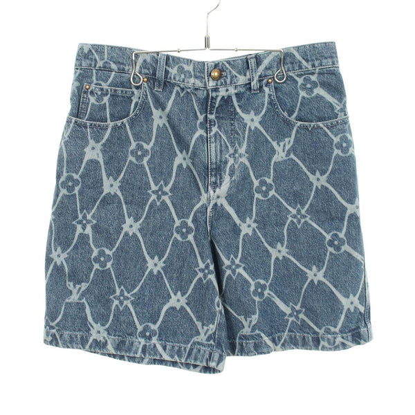 Louis Vuitton Monogram Washed Cotton Shorts