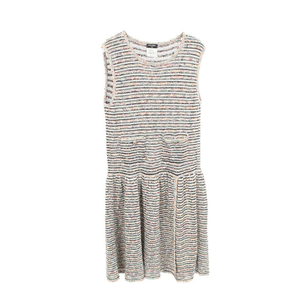 Chanel Rayon Cotton Sleeveless Dress