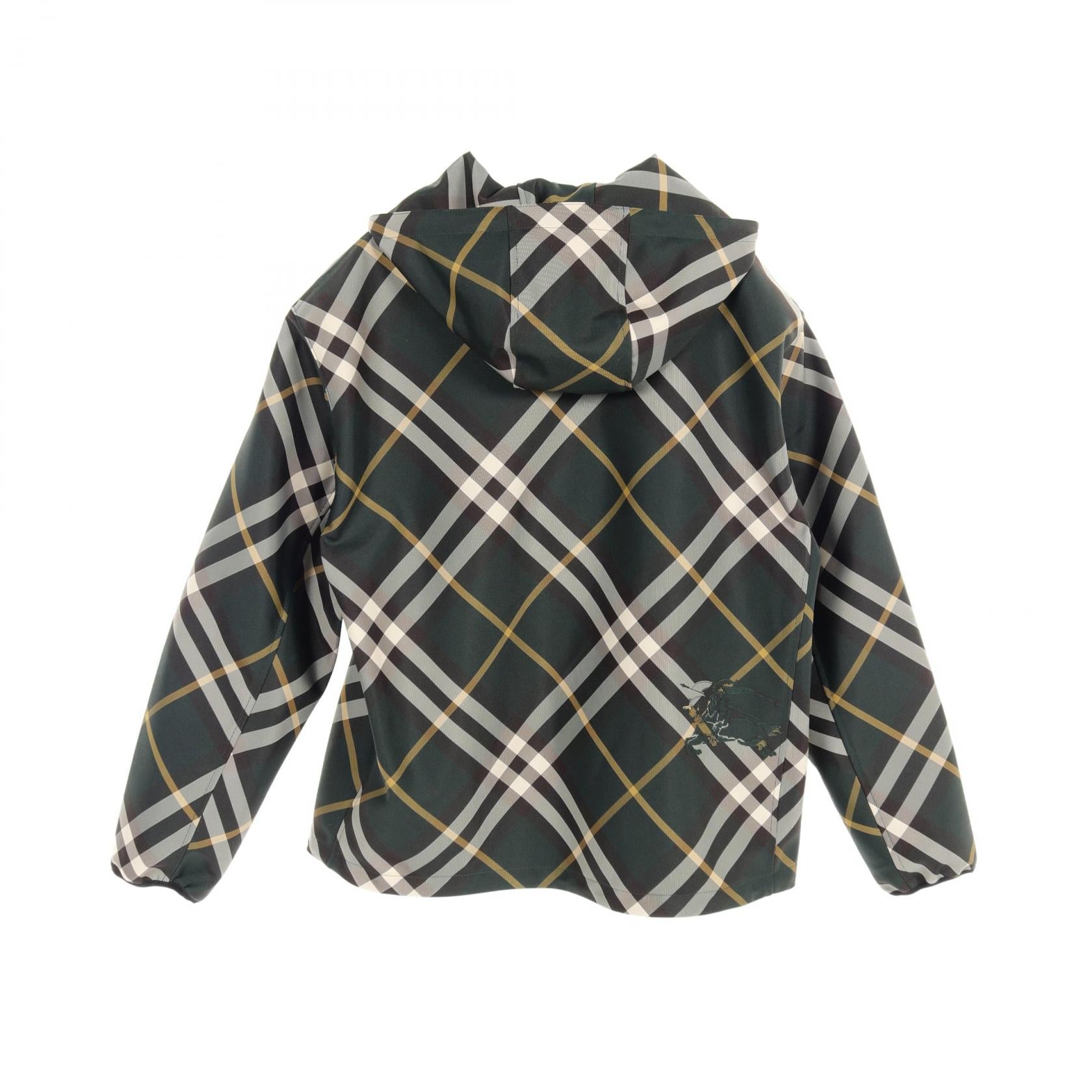 Burberry MO-PAT Check Polyester Outerwear