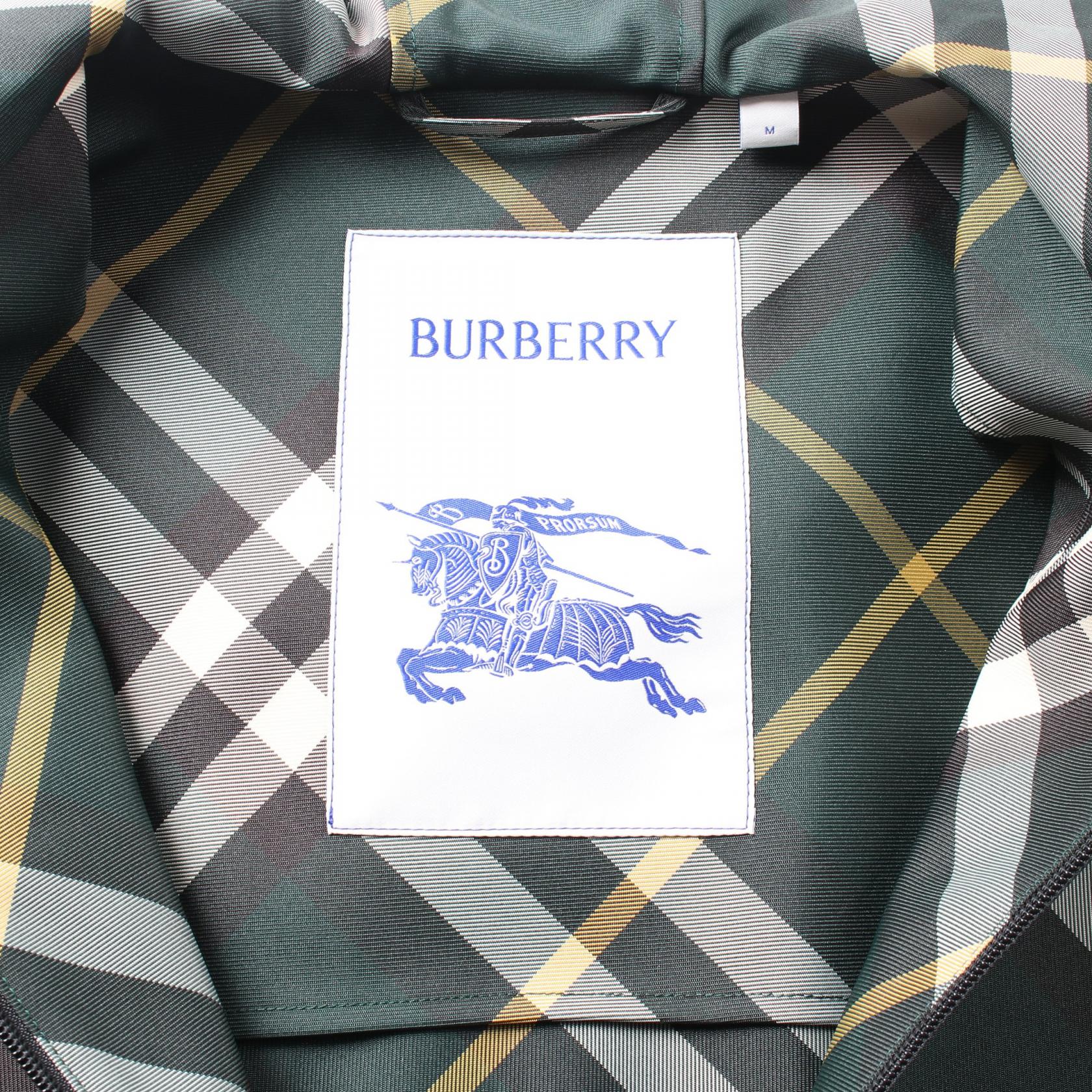 Burberry MO-PAT Check Polyester Outerwear