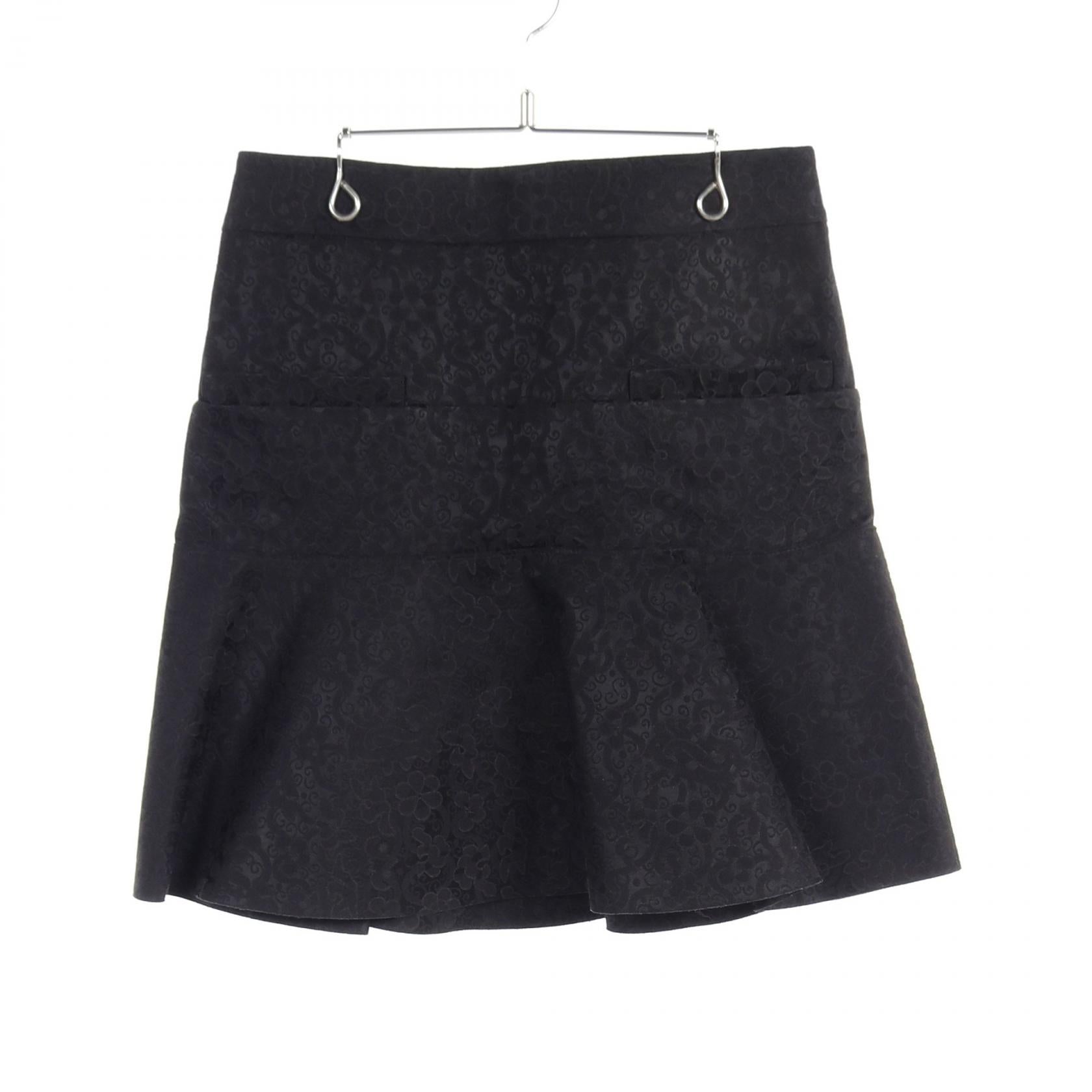 Celine Cotton Skirt Black 2G69/4023