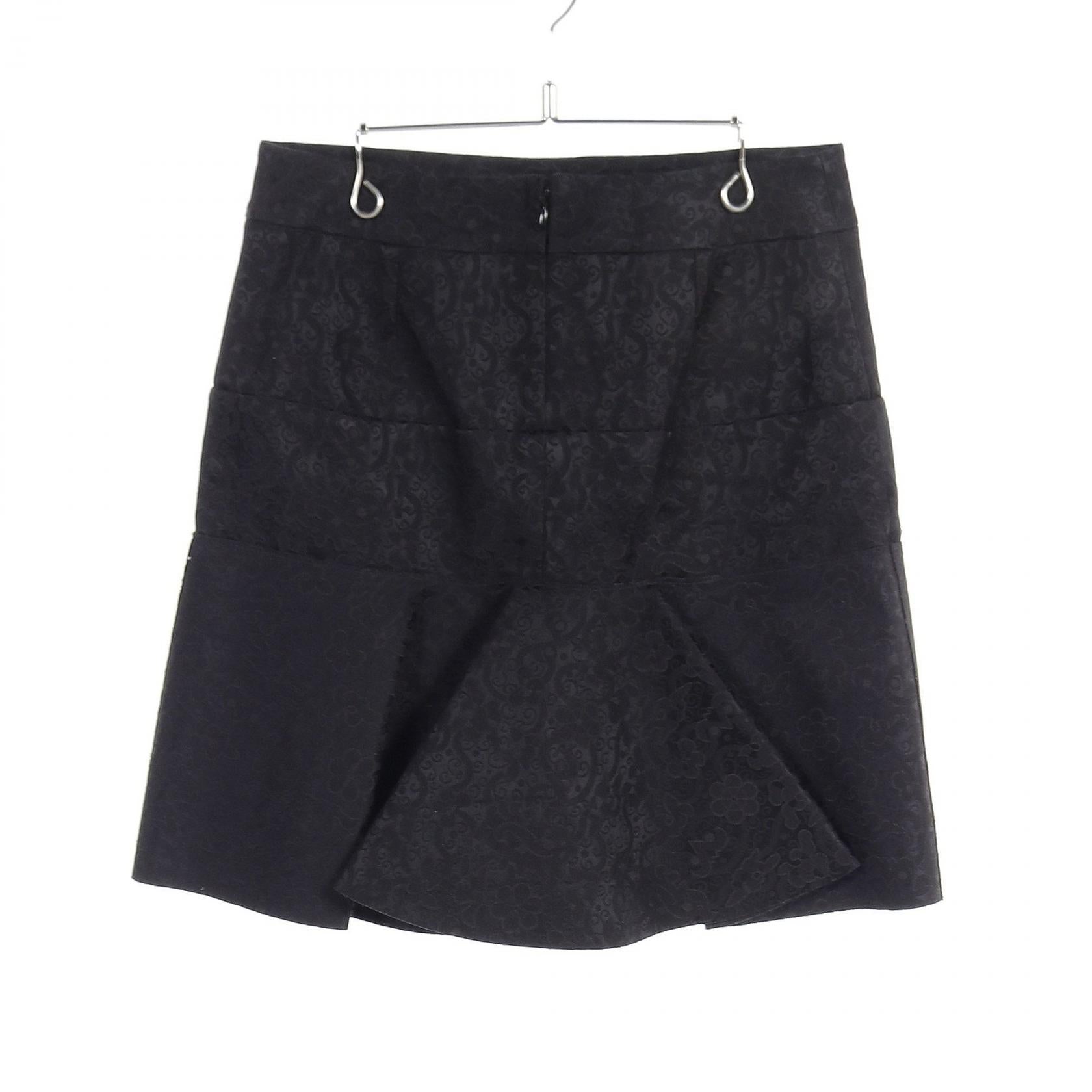 Celine Cotton Skirt Black 2G69/4023