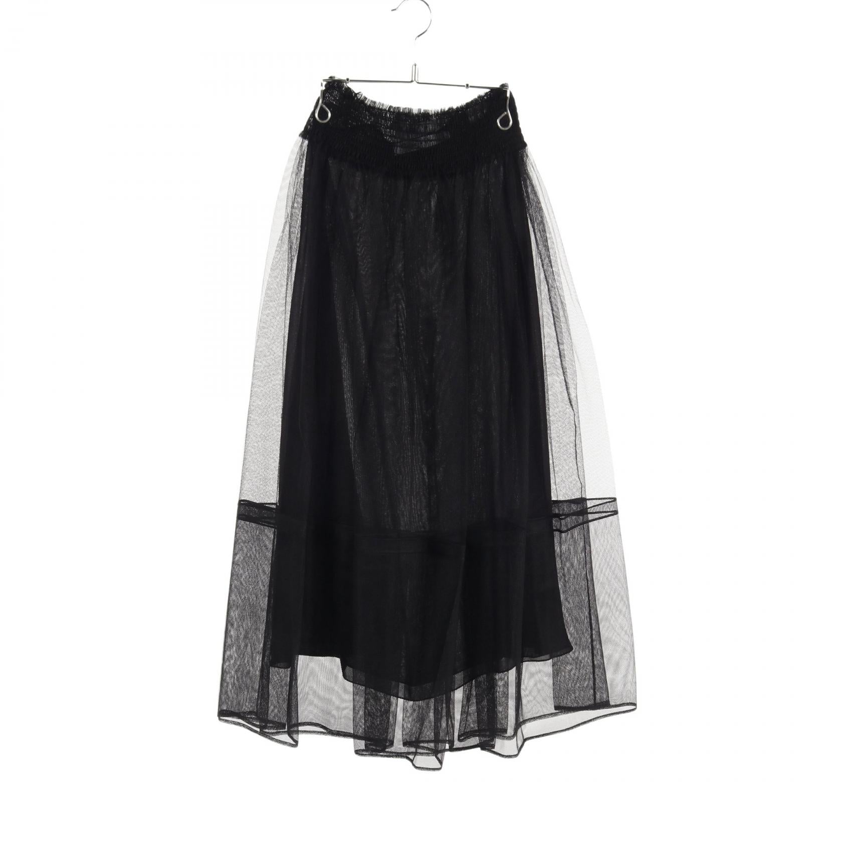 Dior Nylon Skirt Black 221J37A8801