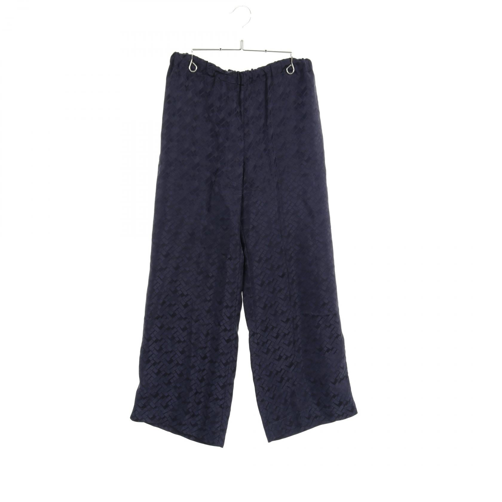 Marni Rayon Pants Navy for Women