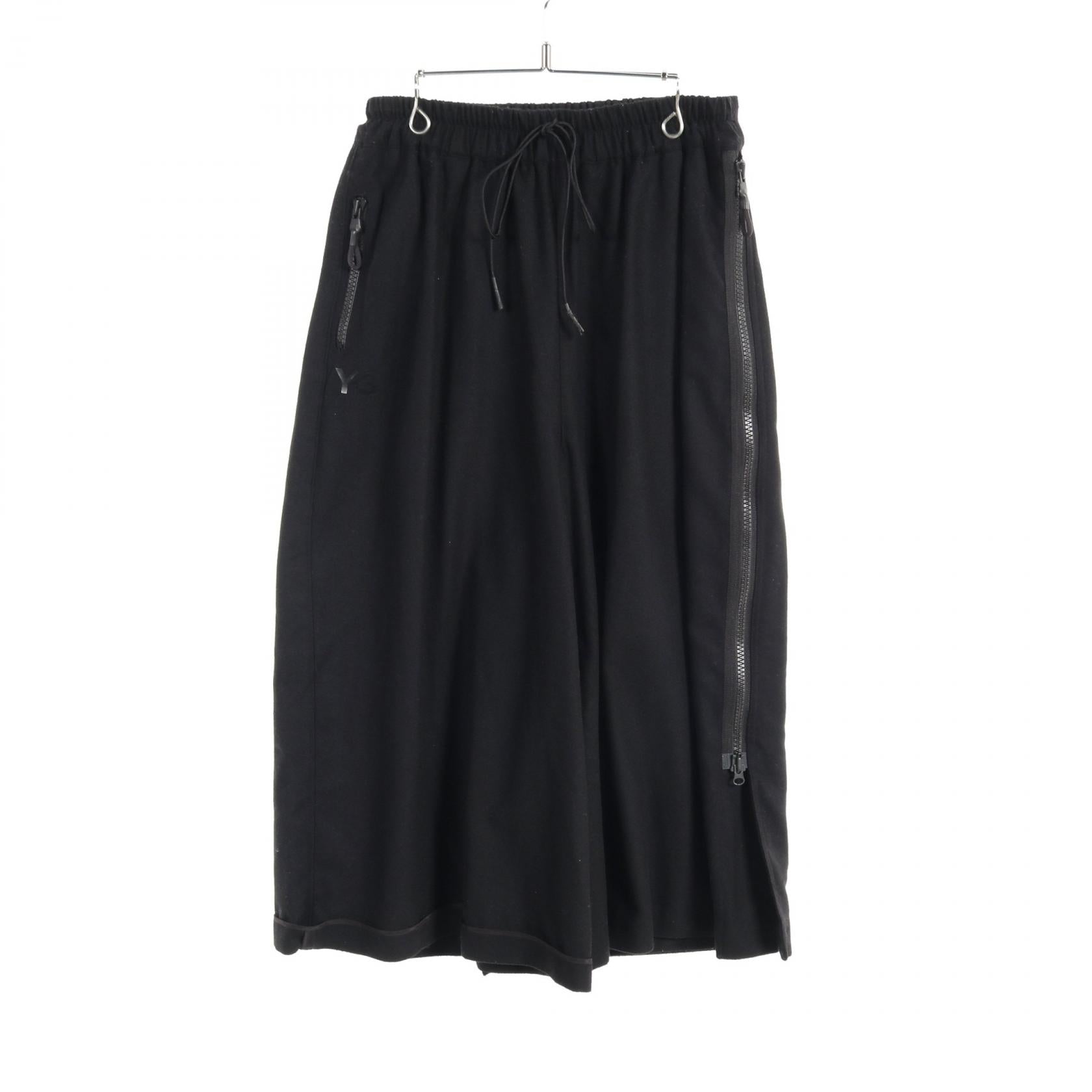 Y-3 Wool Polyester Pants Black A2E001