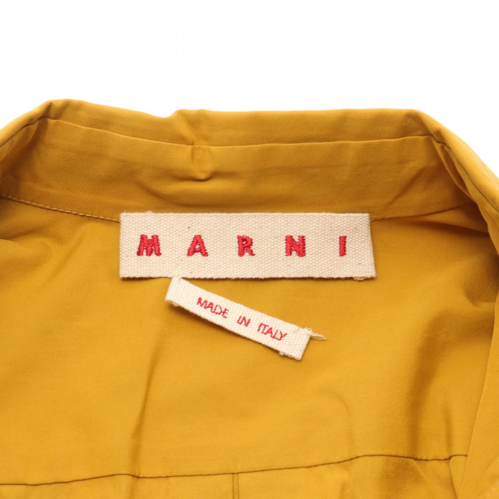 Marni Cotton Top Yellow CAMAT20A0H