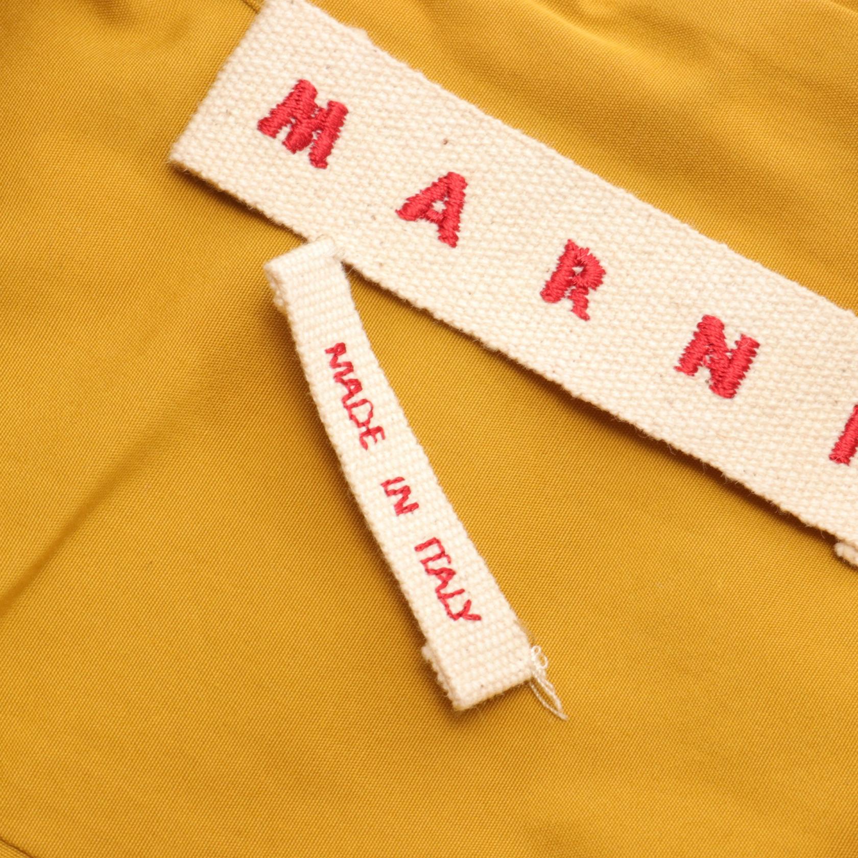 Marni Cotton Top Yellow CAMAT20A0H