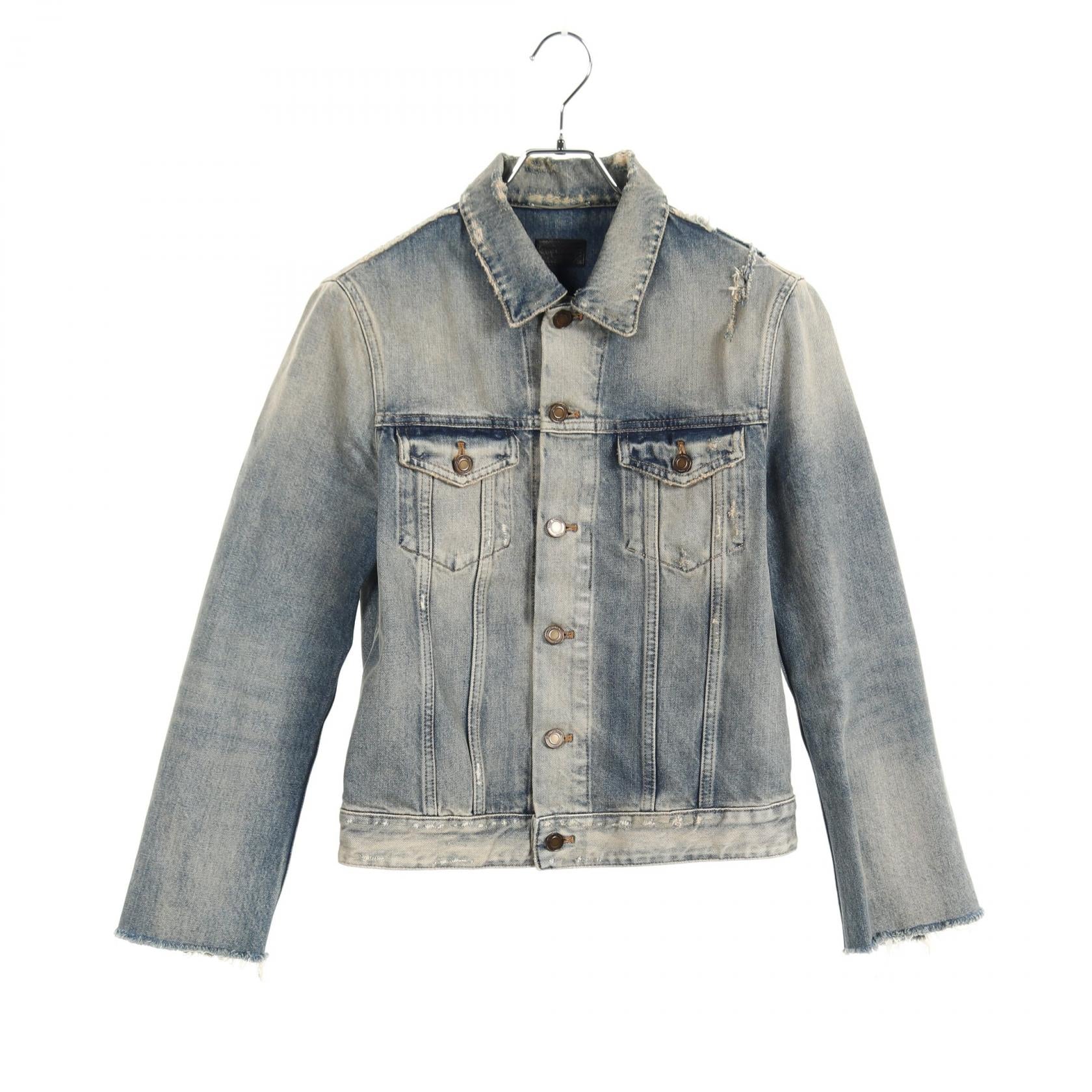 Yves Saint Laurent Denim Jacket Cotton