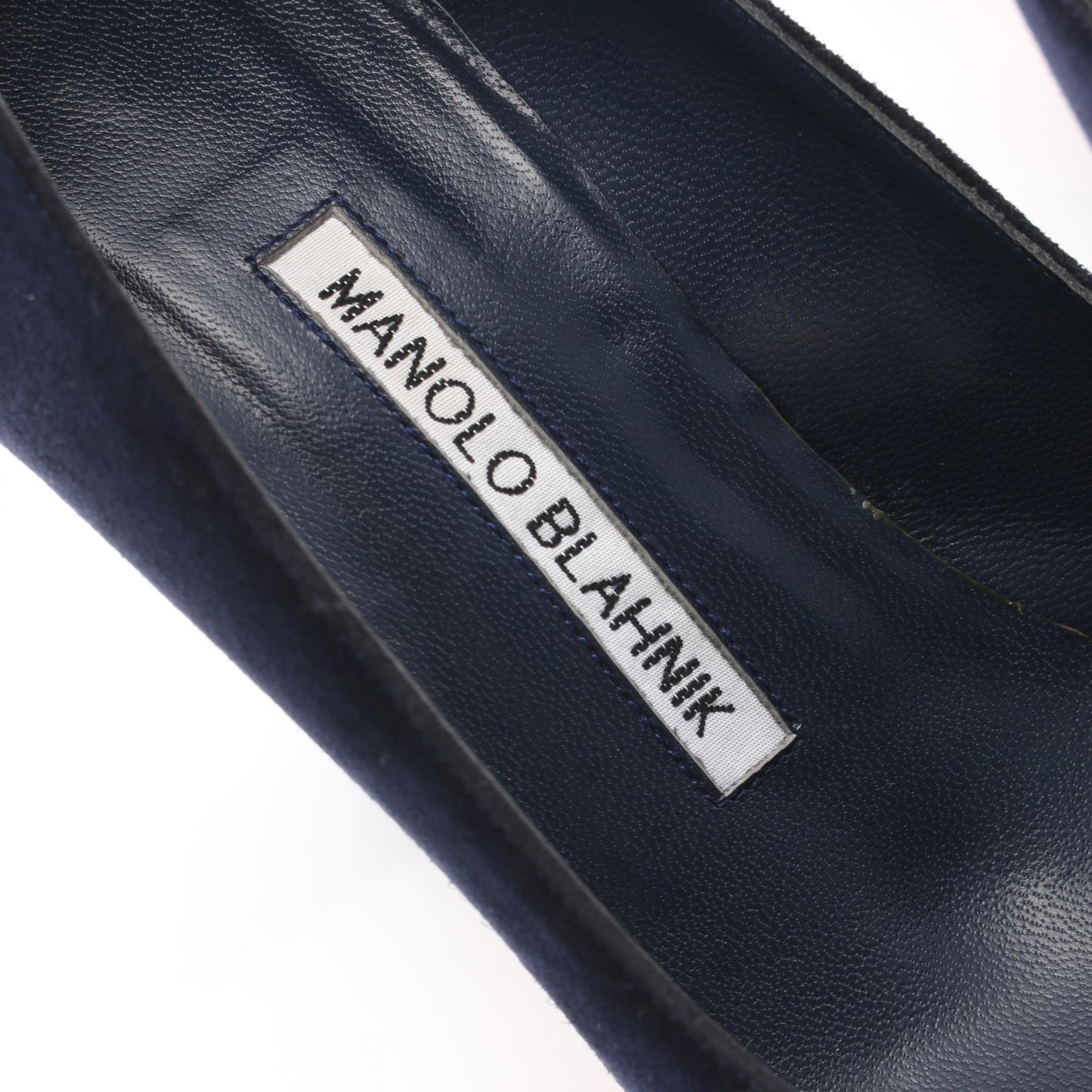 Manolo Blahnik Suede Pumps for Women