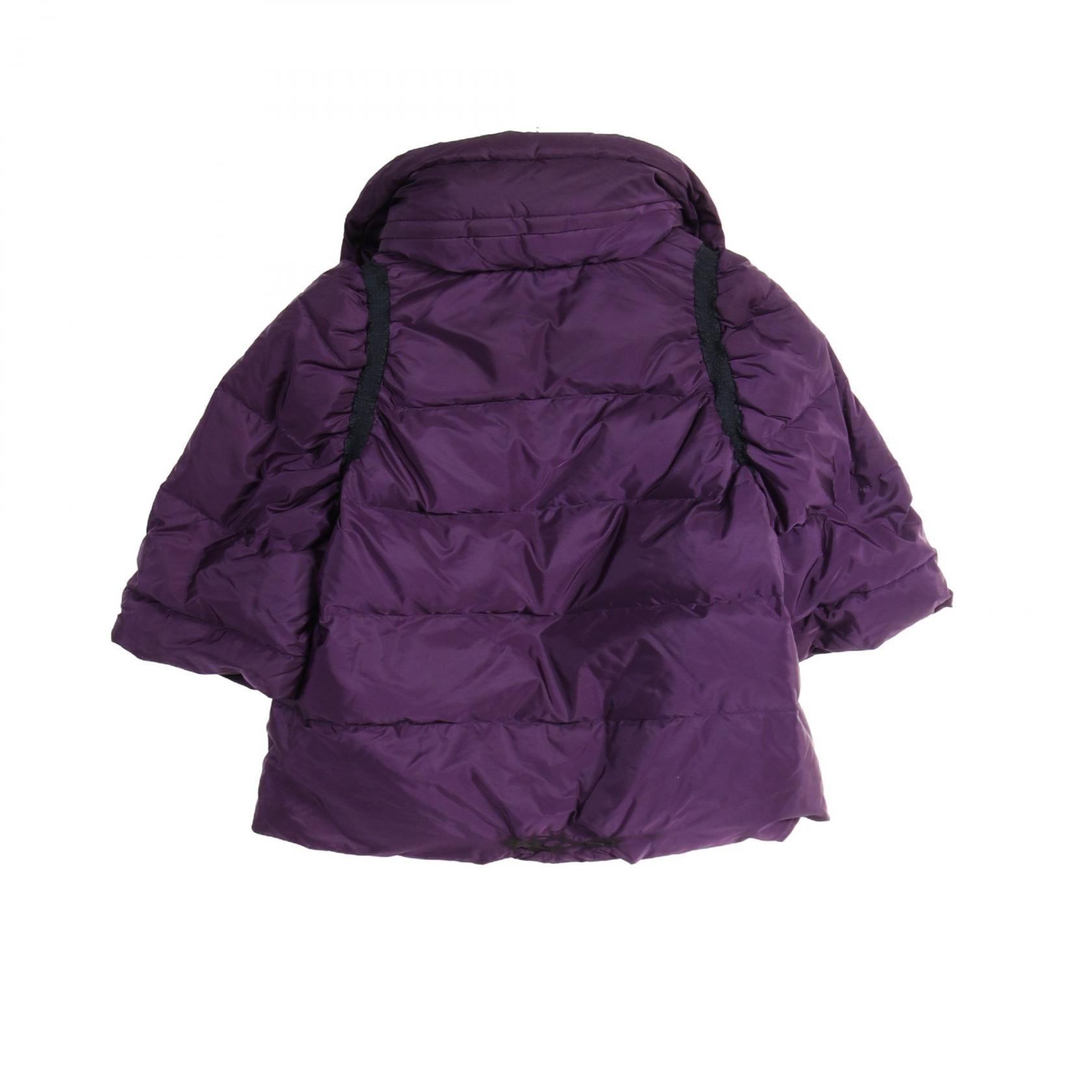 Miu Miu Nylon Down Jacket Purple