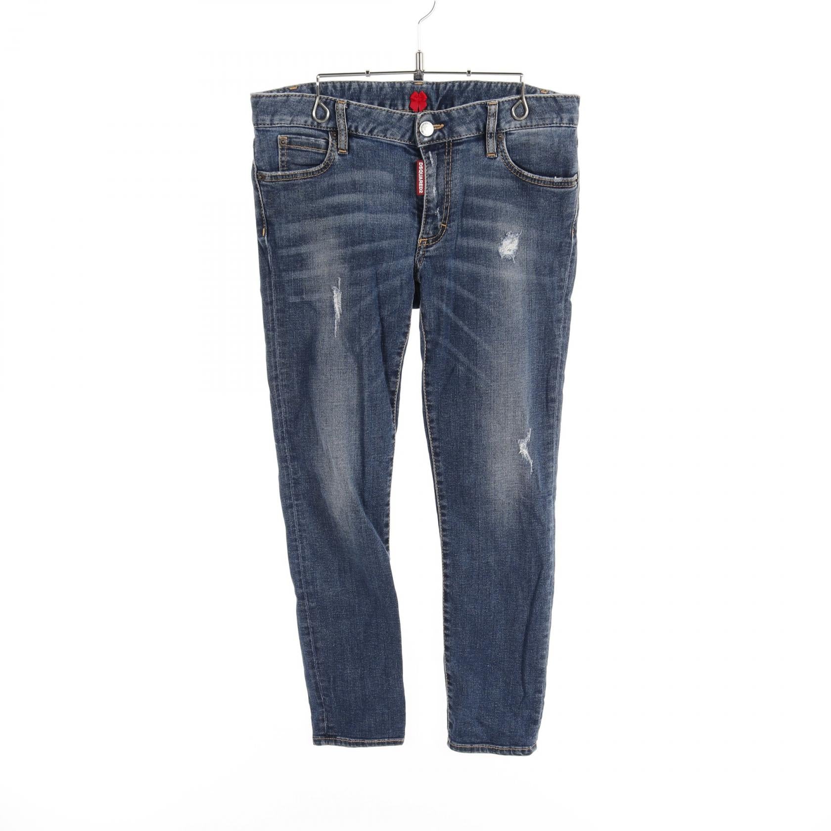 DSQUARED2 Denim Pants Cotton Navy Women