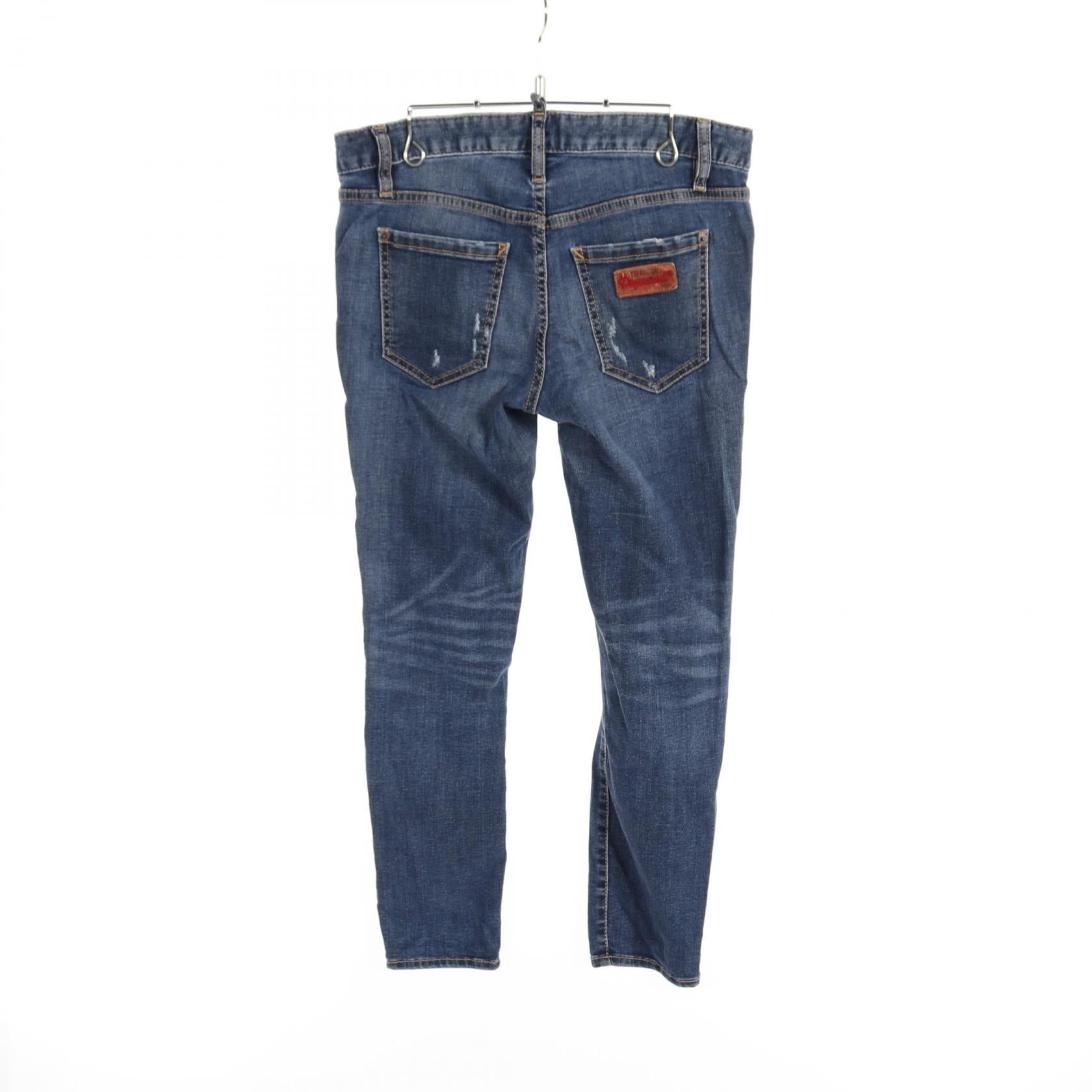 DSQUARED2 Denim Pants Cotton Navy Women