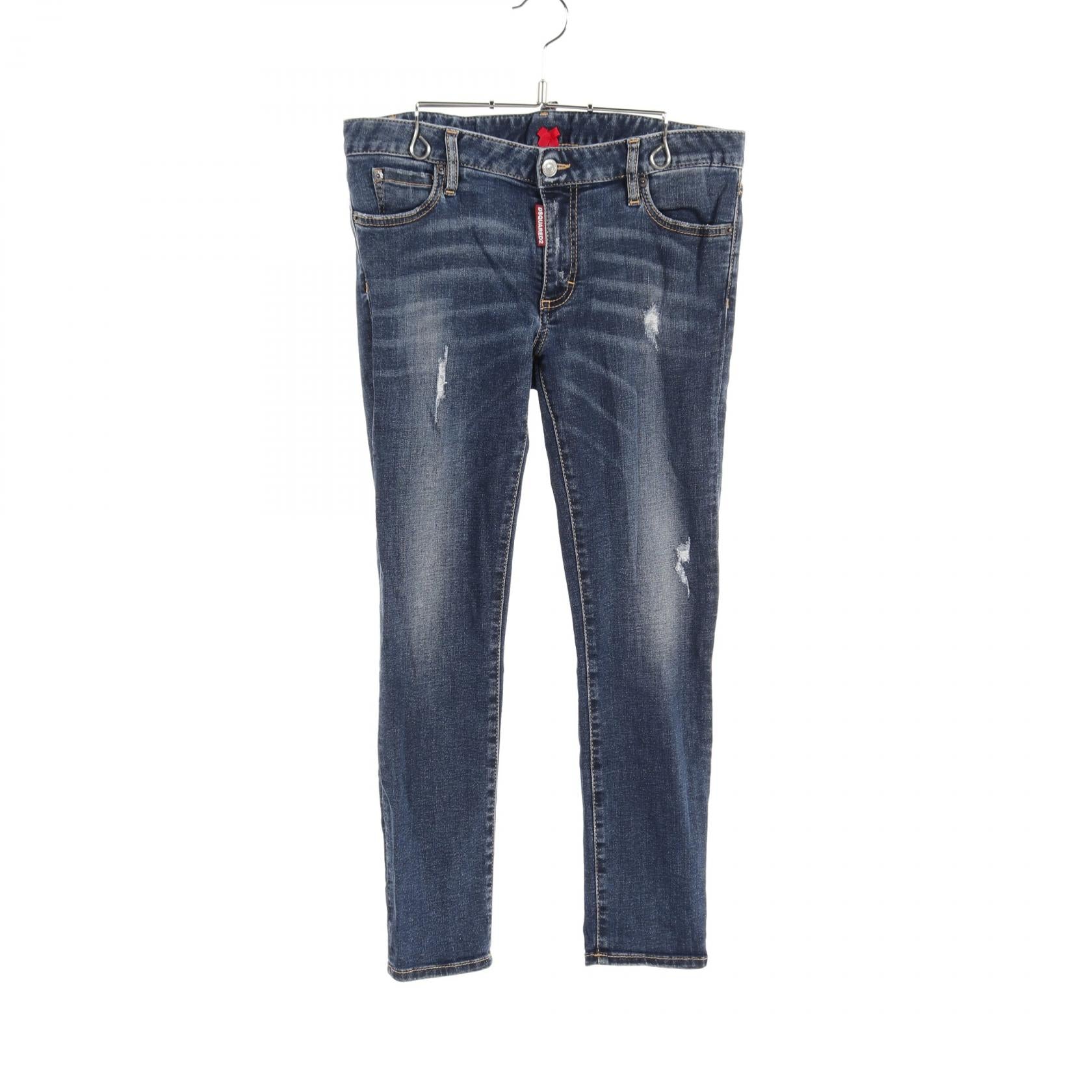 DSQUARED2 Denim Pants Cotton Navy Women